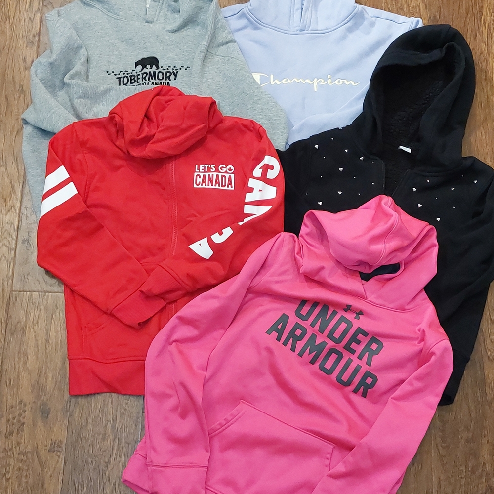 Under Armour Pink Kids Hoodie